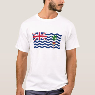Flagge des Britischen Territoriums im Indischen Oz T-Shirt
