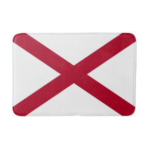 Flagge des Bundesstaates Alabama Badematte