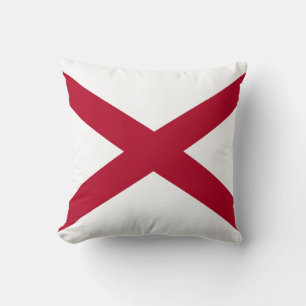 Flagge des Bundesstaates Alabama Kissen