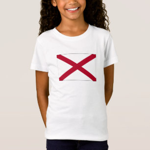 Flagge des Bundesstaates Alabama T-Shirt