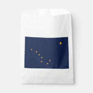 Flagge des Bundesstaates Alaska Geschenktütchen