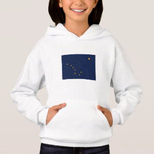 Flagge des Bundesstaates Alaska Hoodie