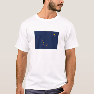 Flagge des Bundesstaates Alaska T-Shirt