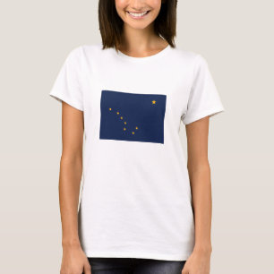 Flagge des Bundesstaates Alaska T-Shirt