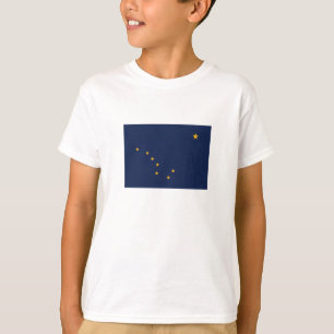 Flagge des Bundesstaates Alaska T-Shirt