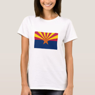 Flagge des Bundesstaates Arizona T-Shirt