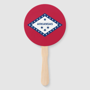 Flagge des Bundesstaates Arkansas Fächer