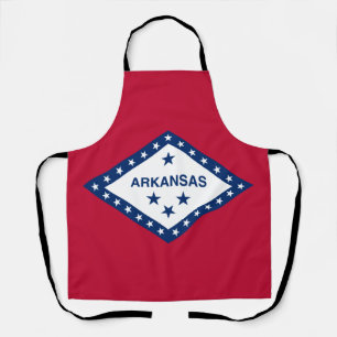 Flagge des Bundesstaates Arkansas Schürze