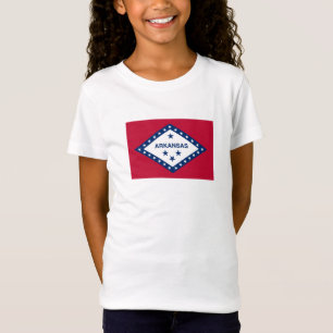 Flagge des Bundesstaates Arkansas T-Shirt