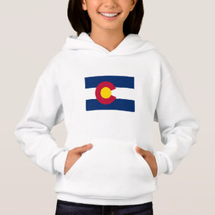 Flagge des Bundesstaates Colorado Hoodie