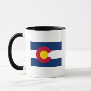 Flagge des Bundesstaates Colorado Tasse