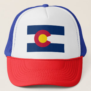 Flagge des Bundesstaates Colorado Truckerkappe
