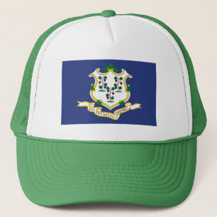 Flagge des Bundesstaates Connecticut Truckerkappe