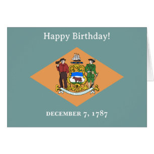 Flagge des Bundesstaates Delaware