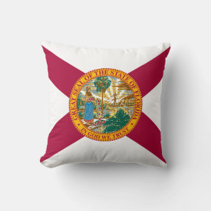 Flagge des Bundesstaates Florida Kissen