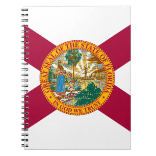 Flagge des Bundesstaates Florida Notizblock