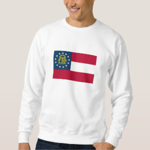 Flagge des Bundesstaates Georgia Sweatshirt