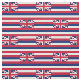 Flagge des Bundesstaates Hawaii Stoff