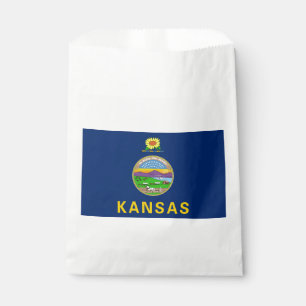 Flagge des Bundesstaates Kansas Geschenktütchen