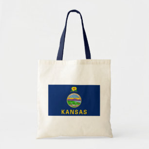 Flagge des Bundesstaates Kansas Tragetasche