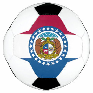 Flagge des Bundesstaates Missouri Fußball