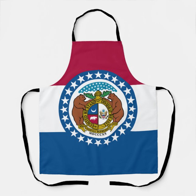 Flagge des Bundesstaates Missouri Schürze (Vorderseite)