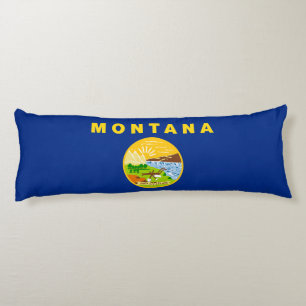 Flagge des Bundesstaates Montana Seitenschläferkissen