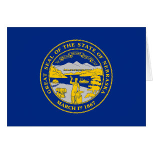 Flagge des Bundesstaates Nebraska