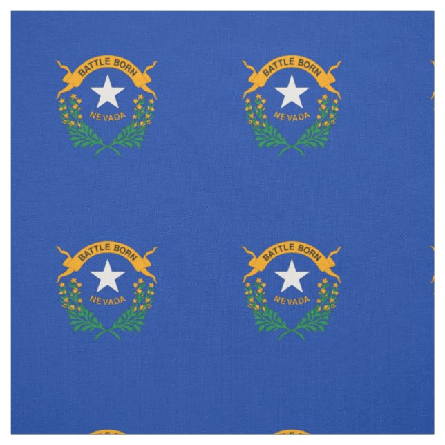 Flagge des Bundesstaates Nevada Stoff (Muster)