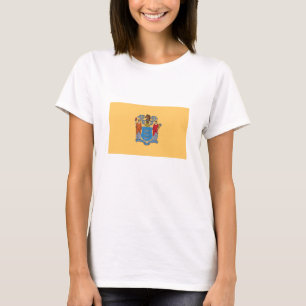 Flagge des Bundesstaates New Jersey T-Shirt