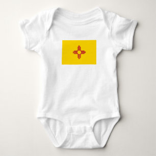 Flagge des Bundesstaates New Mexico Baby Strampler