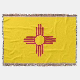 Flagge des Bundesstaates New Mexico Decke