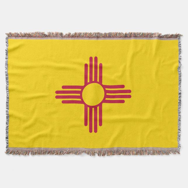 Flagge des Bundesstaates New Mexico Decke (Vorderseite)