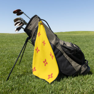 Flagge des Bundesstaates New Mexico Golfhandtuch
