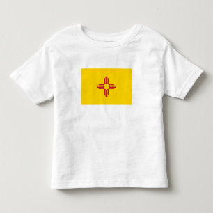 Flagge des Bundesstaates New Mexico Kleinkind T-shirt