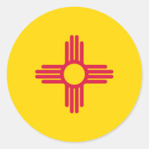 Flagge des Bundesstaates New Mexico
