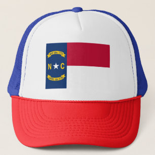 Flagge des Bundesstaates North Carolina Truckerkappe