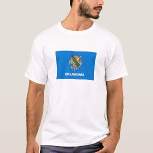 Flagge des Bundesstaates Oklahoma T-Shirt