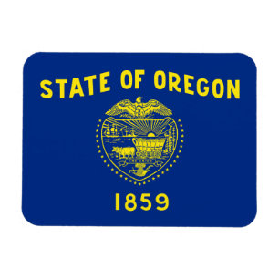 Flagge des Bundesstaates Oregon Magnet