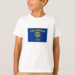 Flagge des Bundesstaates Oregon T-Shirt