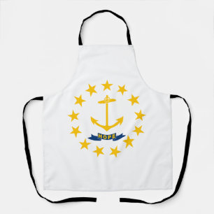 Flagge des Bundesstaates Rhode Island Schürze