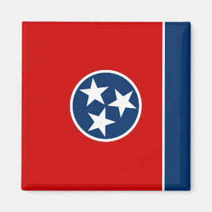 Flagge des Bundesstaates Tennessee Magnet