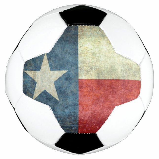 Flagge des Bundesstaates Texas Fußball (Vorderseite)