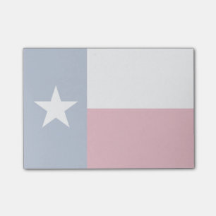 Flagge des Bundesstaates Texas Post-it Klebezettel
