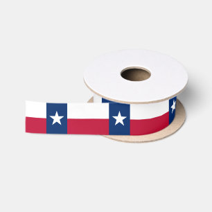 Flagge des Bundesstaates Texas Satinband