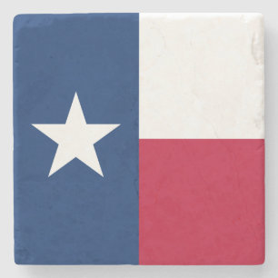 Flagge des Bundesstaates Texas Steinuntersetzer