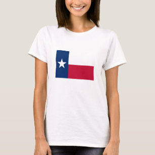 Flagge des Bundesstaates Texas T-Shirt