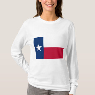 Flagge des Bundesstaates Texas T-Shirt