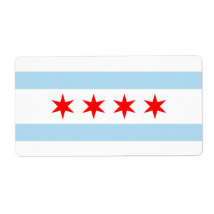 Flagge des Chicagoer Labels