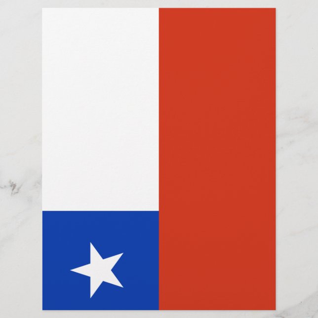 Flagge des Chilen (Vorderseite)